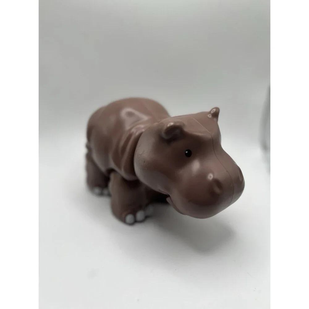 Fisher Price Little People Big Animal Zoo Animals Hippo Hippopotamus Sound Works